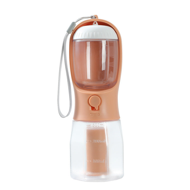 Ultimate 3-in-1 Pet Travel Cup – Hydrate, Feed & Clean Anywhere!