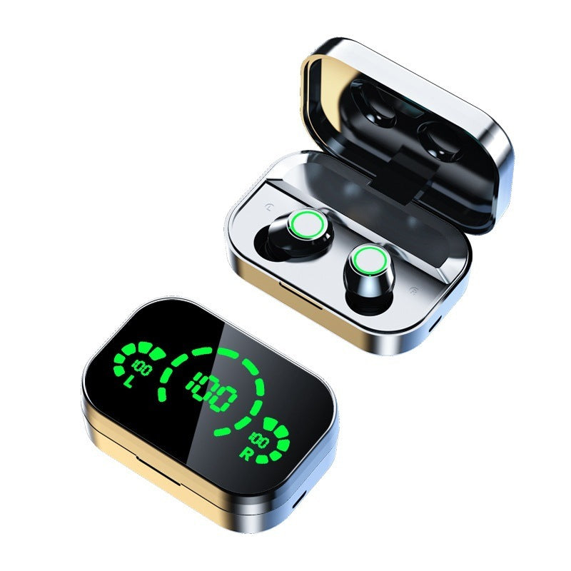 YD03 TWS Bluetooth Headset – Smart Display & LED Breathing Light