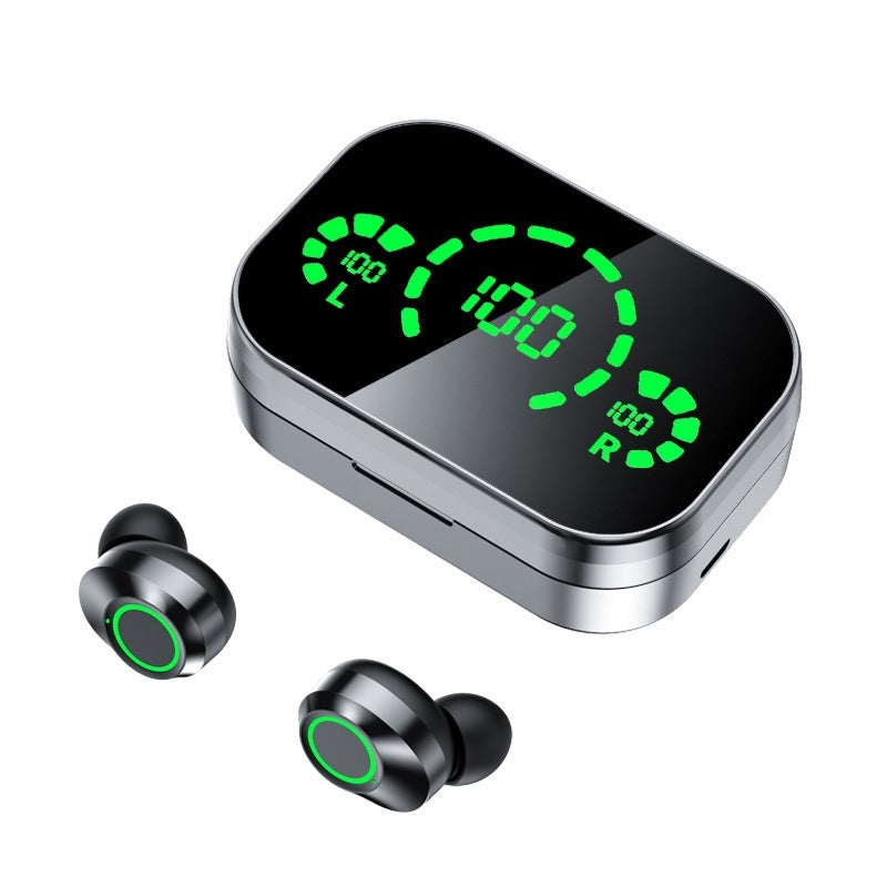 YD03 TWS Bluetooth Headset – Smart Display & LED Breathing Light